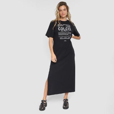 Vestido Colcci Midi Logo