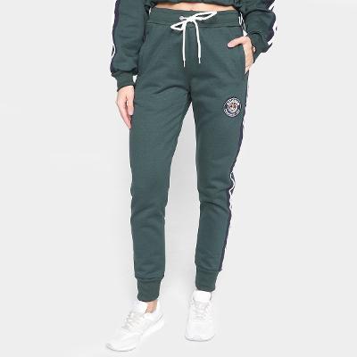 Calça Moletom Ellesse Listras Lateral Feminina