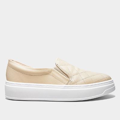 Slip On Beira Rio Casual Matelassê Feminino