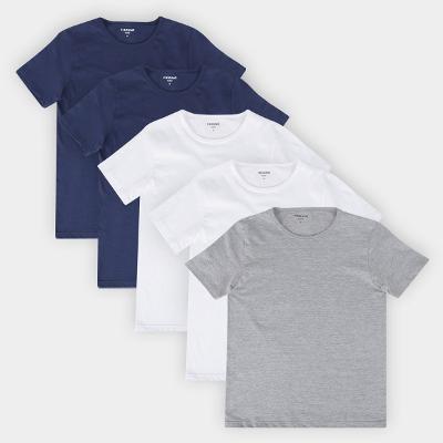 Kit Camiseta Infantil Hering 5 Peças
