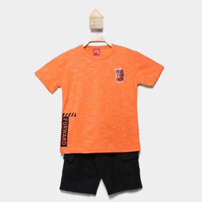Conjunto Infantil Curto Kyly Estampado Menino