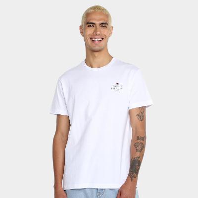 Camiseta Tommy Hilfiger Stack Brand Love Masculina