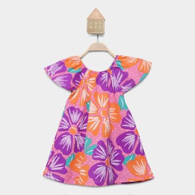 Vestido Infantil Kyly Estampado Menina