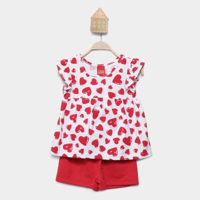 Conjunto Curto Infantil Kyly Menina