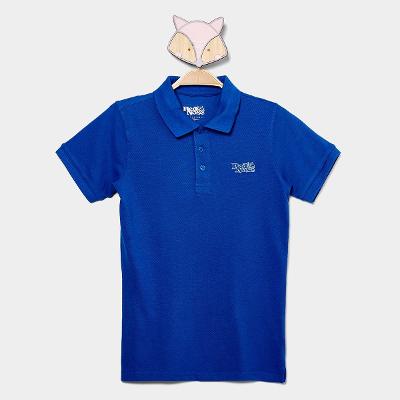 Camisa Polo Juvenil Red Nose Clássica Menino