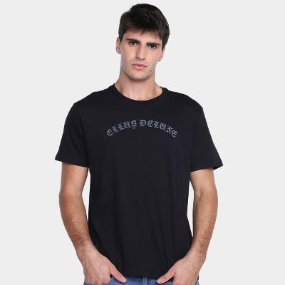 Camiseta Ellus Fine Dlx Gothic Classic Masculina