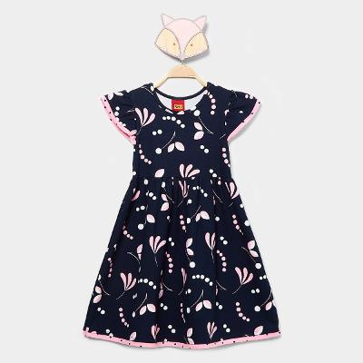 Vestido Infantil Kyly Floral Menina