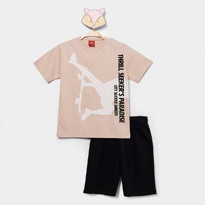 Conjunto Infantil Curto Kyly Skate Menino