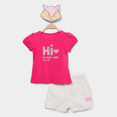 Conjunto Curto Infantil Kamylus Menina
