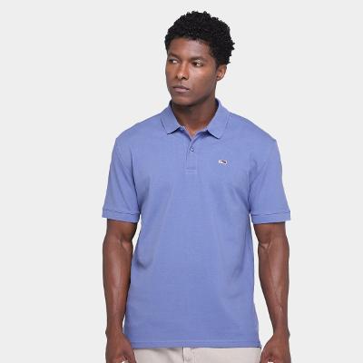 Camisa Polo Tommy Hilfiger Placket Masculina