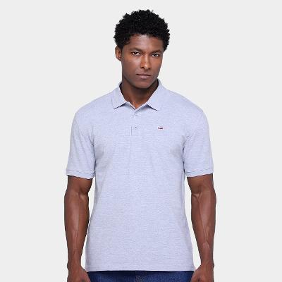 Camisa Polo Tommy Hilfiger Fine Piquet Masculina