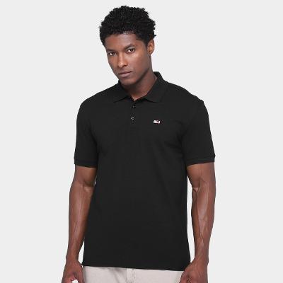 Camisa Polo Tommy Hilfiger Fine Piquet Masculina