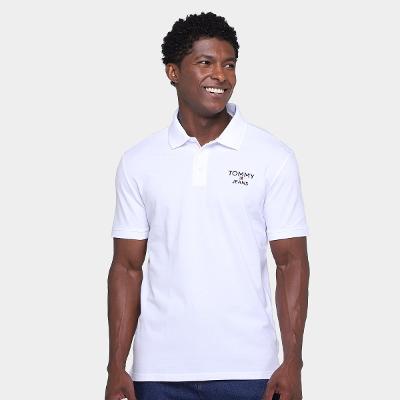 Camisa Polo Tommy Hilfiger Clássica Masculina