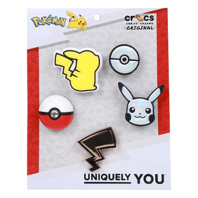 Kit Acessório Para Crocs Infantil Jibbitz Infantil Jibbitz  Elevated Pokemon