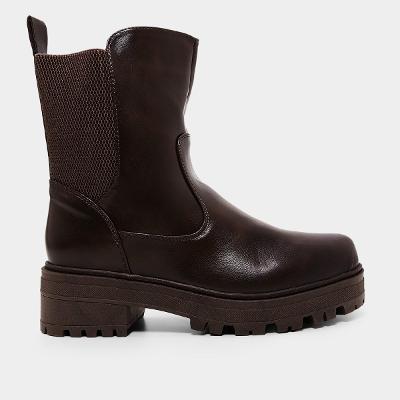 Bota Coturno Mooncity  Feminina