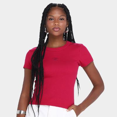 Camiseta Colcci Baby Look Lisa Feminina