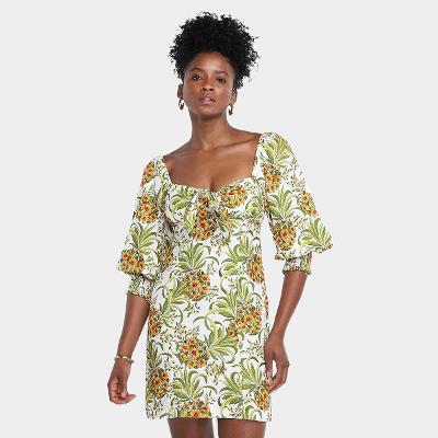 Vestido Farm Curto Abacaflor
