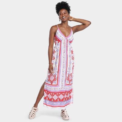 Vestido Farm Longo Nos Lisboa