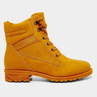 Bota Coturno Mooncity Montaria  Feminina