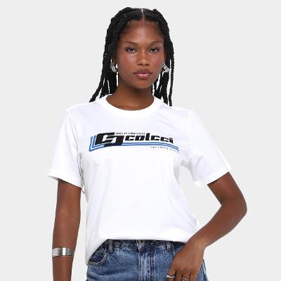 Camiseta Colcci Básica Feminina