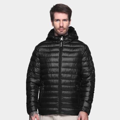 Jaqueta C/ Capuz Calvin Klein Matelassê Masculina