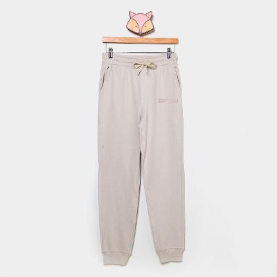 Calça Moletom Infantil Calvin Klein Logo Box Menino
