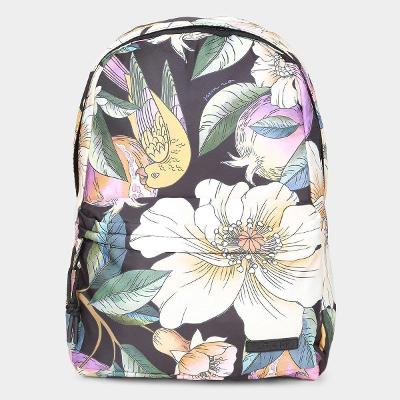 Mochila Farm Xodó Romance Em Flor Feminina