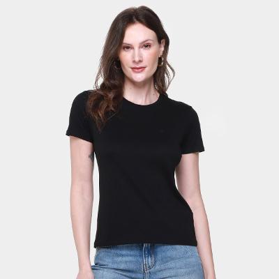 Camiseta Calvin Klein Logo Omega Feminina