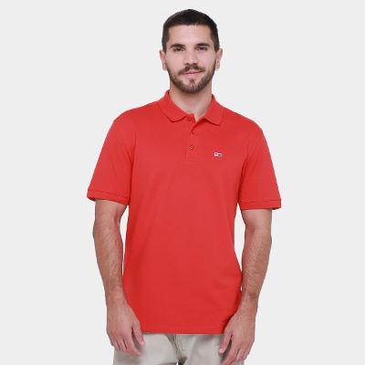 Camisa Polo Tommy Hilfiger Placket Masculina