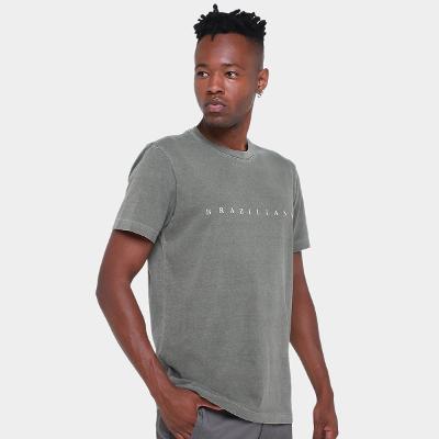 Camiseta Osklen Stone Brazilian Masculina